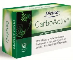 Dietisa Carboactiv 60 Caps - Batty Beauty