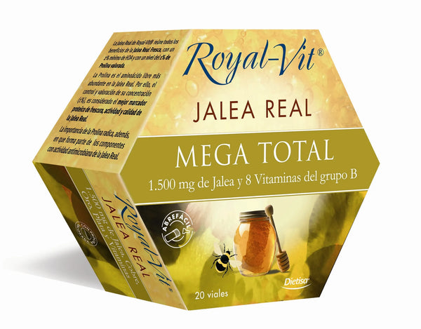 Dietisa Royal Vit Mega Total 1500 Mg 20 Viales - Batty Beauty