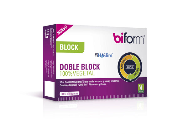Biform Doble Block 100 Vegetal 30 Vcaps - Batty Beauty