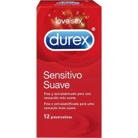 Durex Preservativo Durex Sensitivo Easy On 12 Unidades - Batty Beauty