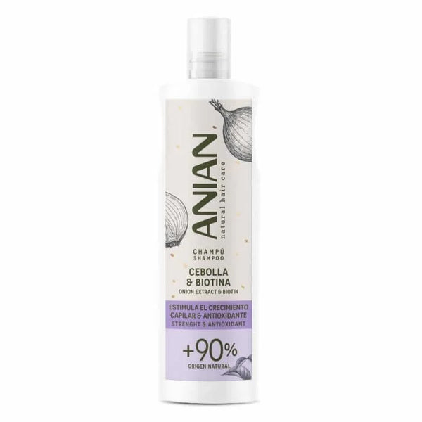 Anian Onion Extract And Biotin Shampoo 400ml - Batty Beauty