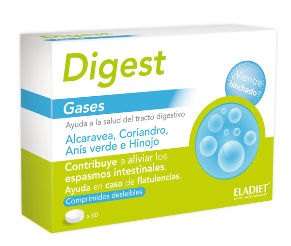 Eladiet Bigest Digest Gases 60 Comp - Batty Beauty