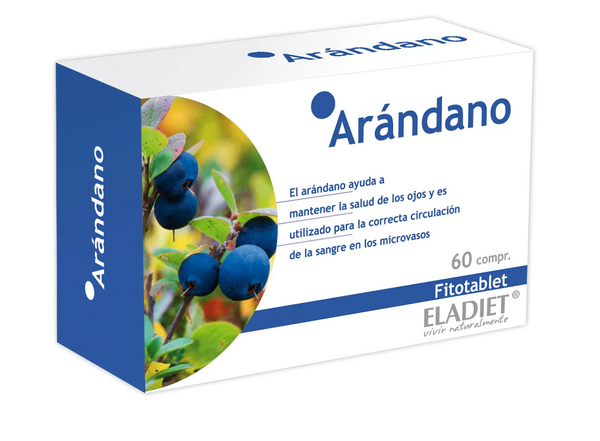 Eladiet Arandano Fitotablet 60 Comp - Batty Beauty