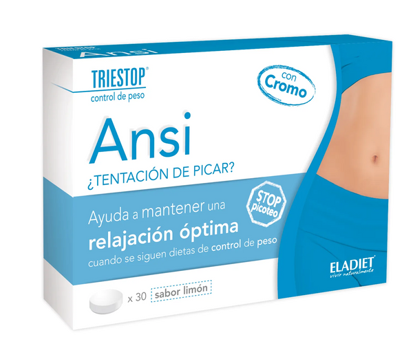 Eladiet Triestop Ansi Limon Con Cromo 30 Comp - Batty Beauty