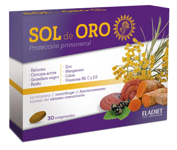 Eladiet Sol De Oro 30 Comp - Batty Beauty