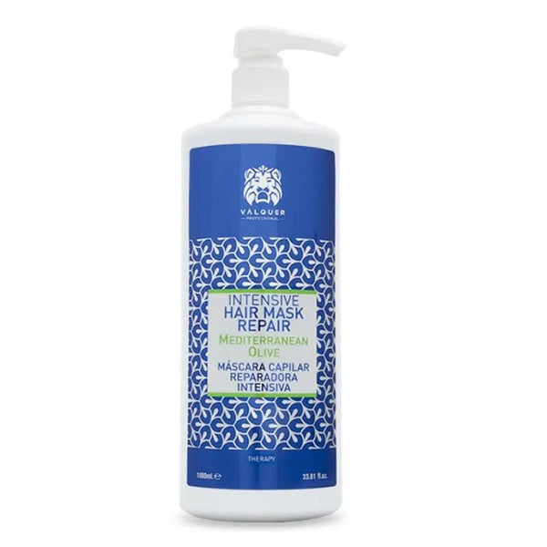 Valquer Intensive Hair Mask Repair Mediterranean Olive 1000ml - VALQUER