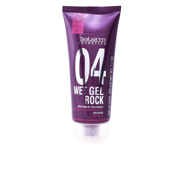 Salerm Cosmetics Wet Gel Rock Extra Strong Wet Look Styling Gel 200ml - Batty Beauty
