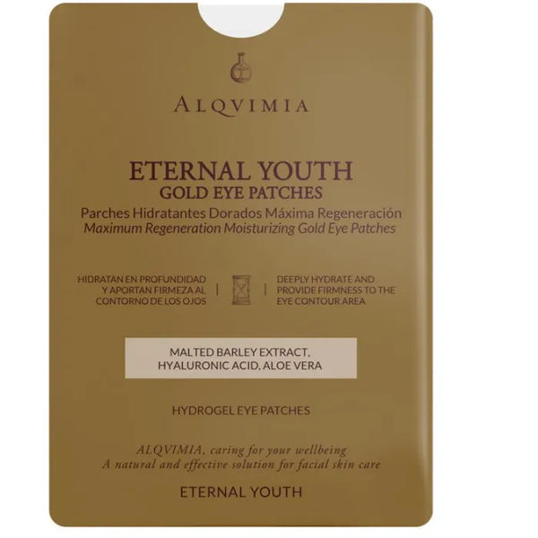 Alqvimia Eternal Youth Gold Maximum Regeneration Eye Mask - Batty Beauty