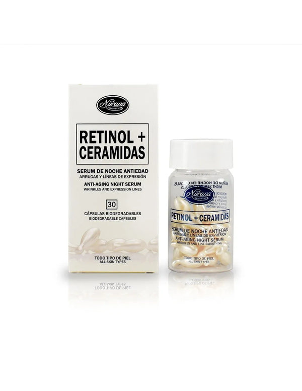 Nurana Serum Retinol 30 Capsulas - Batty Beauty