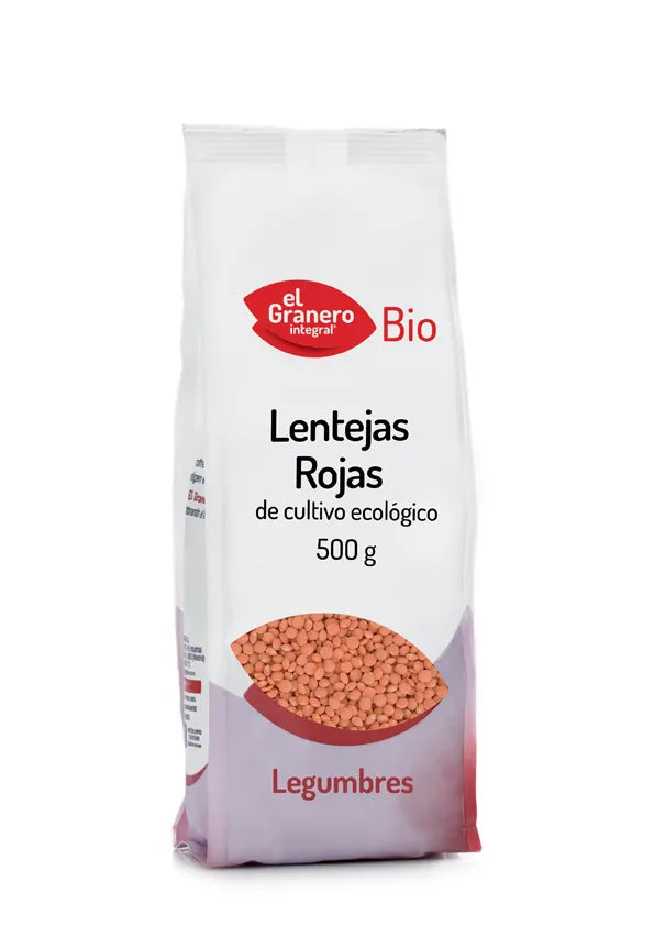 Granero Lentejas Rojas Bio 500g - Batty Beauty