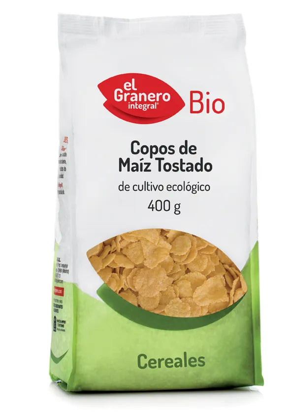Granero Copos De Maiz Tostado Bio 400g - Batty Beauty