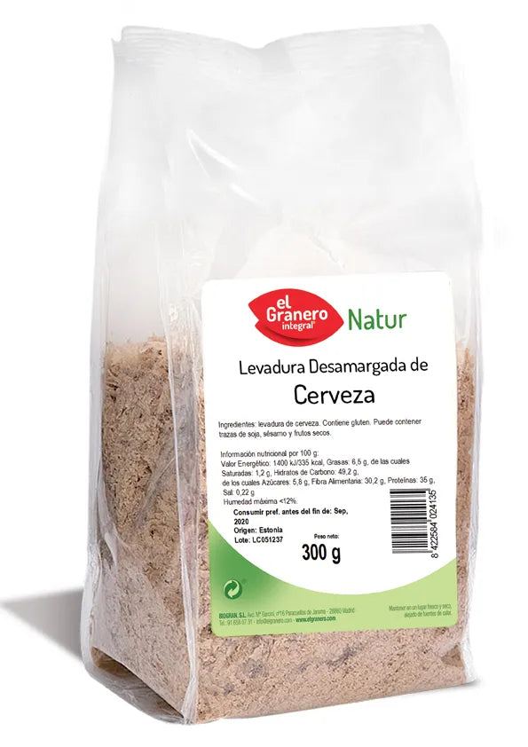 Granero Levadura De Cerveza Desamargada 300g - Batty Beauty