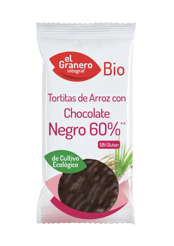 Granero Tortitas De Arroz Con Chocolate Negro Bio - Batty Beauty