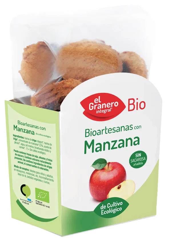 Granero Galletas Artesanas Con Manzana Bio