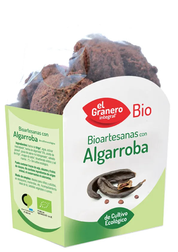 Granero Galletas Bioartesanas Algarroba 250g - Batty Beauty