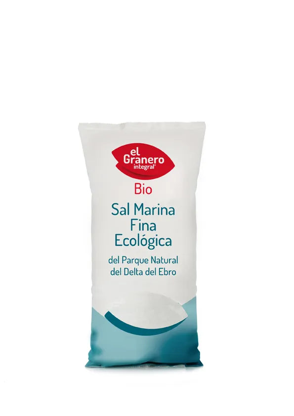 Granero Sal Marina Fina Bio 1 Kg Delta Del Ebro - Batty Beauty