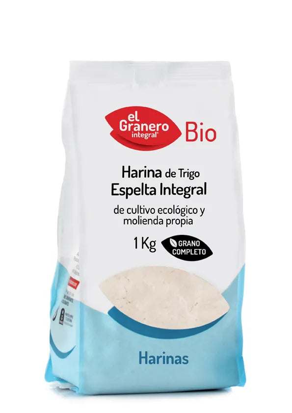 Granero Harina De Espelta Integral Bio 1 Kg - Batty Beauty