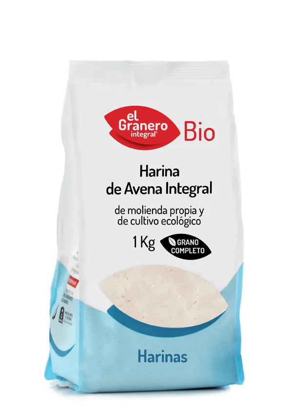Granero Harina De Avena Integral Bio 1 Kg - Batty Beauty