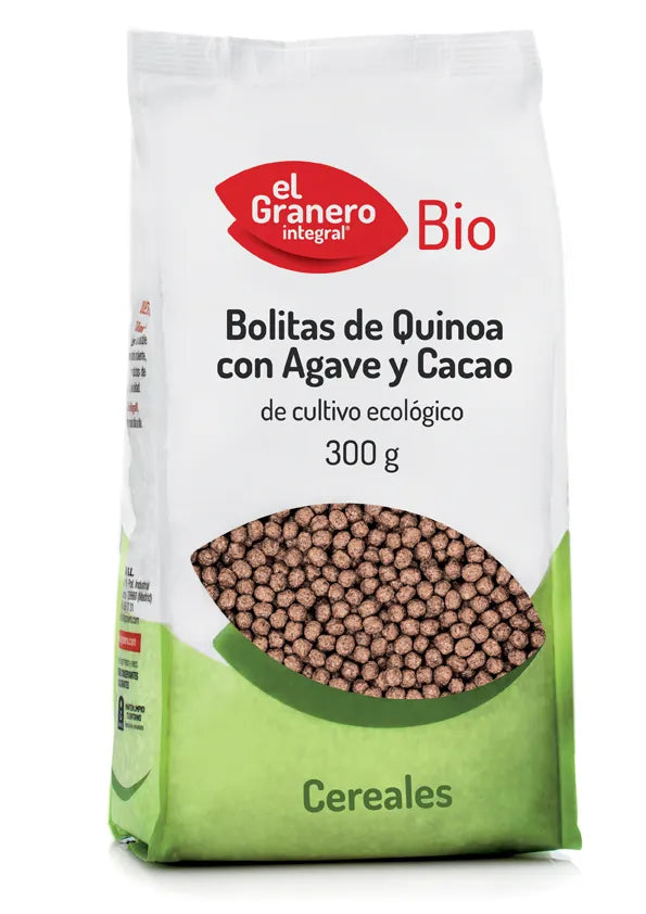 Granero Bolitas De Quinoa Con Agave y Cacao Bio 300g - Batty Beauty