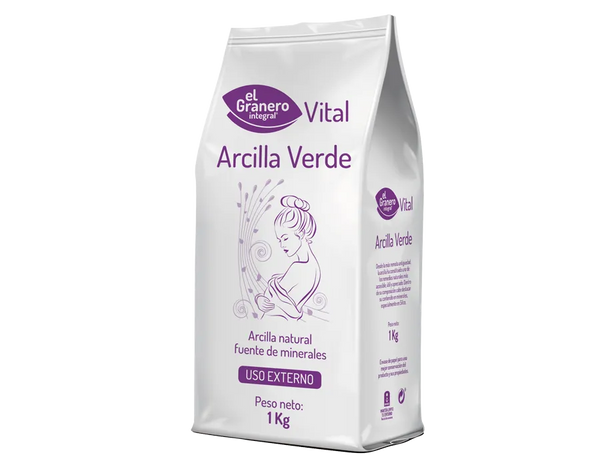 Granero Arcilla Verde Bolsa 1 Kg - Batty Beauty