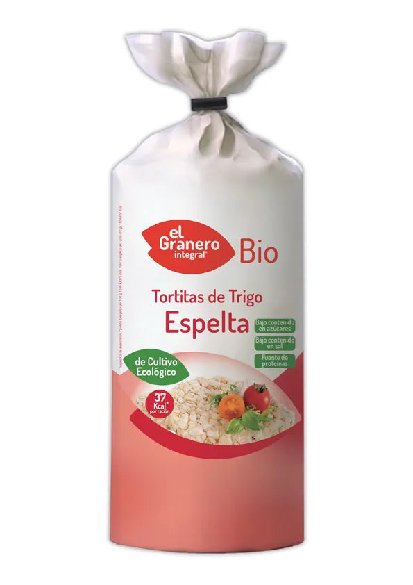 Granero Tortitas Integrales Espelta Bio