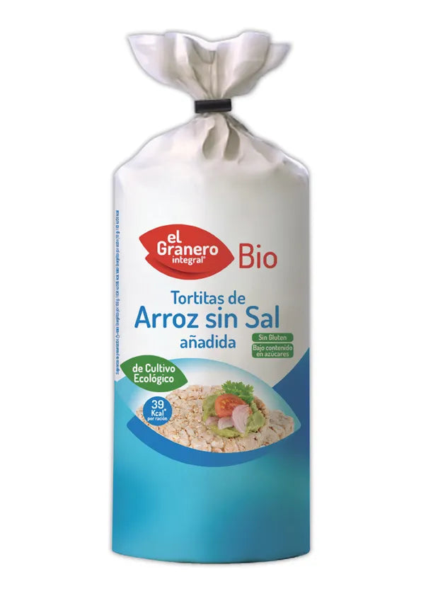 Granero Tortitas De Arroz Sin Sal Bio 115g - Batty Beauty