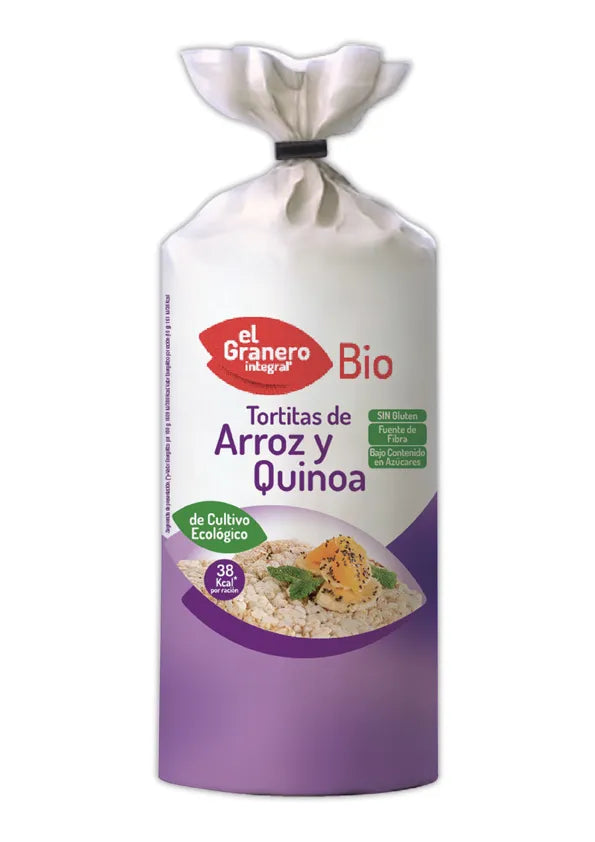 Granero Tortitas Arroz Con Quinoa 115g - Batty Beauty