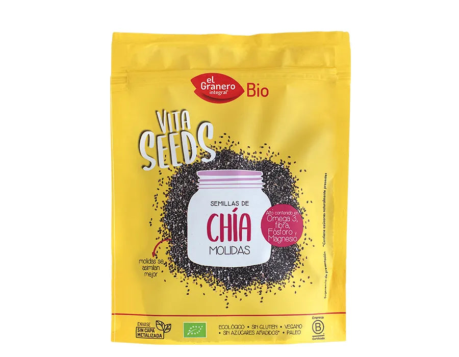 Granero Vitaseeds Semillas De Chia Molidas Bio