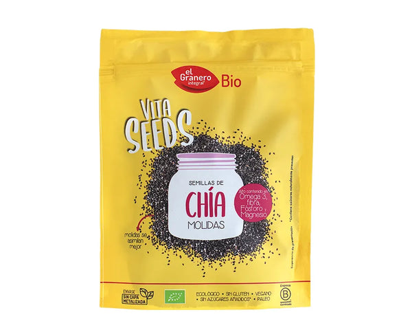 Granero Vitaseeds Semillas De Chia Molidas Bio 200g - Batty Beauty
