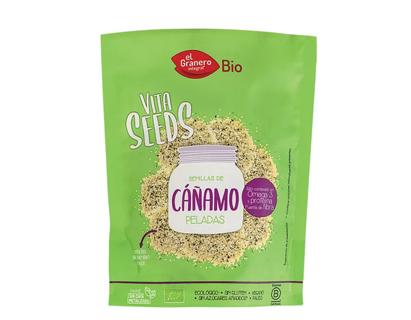 Granero Vitaseeds Semillas Cañamo Pelado Bio 200g - Batty Beauty