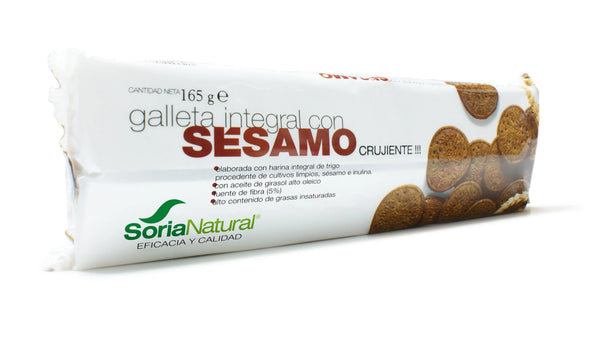 Alecosor Galleta Integ Con Sesamo 165g - Batty Beauty