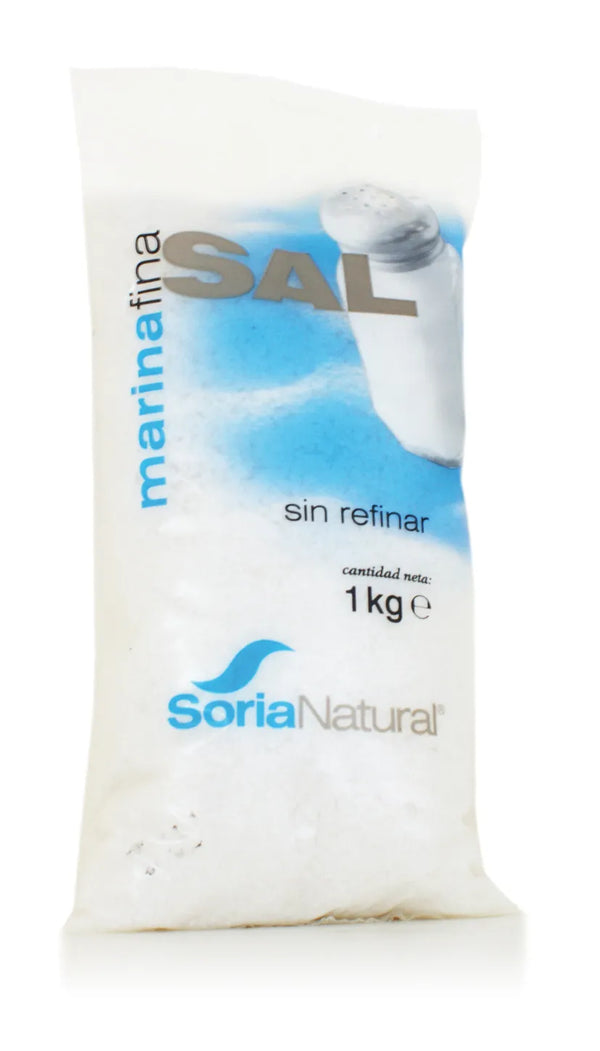 Alecosor Sal Marina Fina Sin Refinar 1 Kg - ALECOSOR