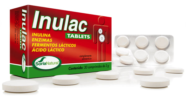 Soria Inulac Tabletas 30 Tabletas - Batty Beauty