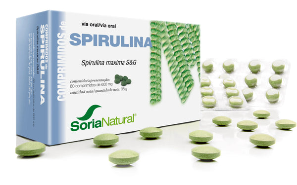 Soria Espirulina 60 Comp - Batty Beauty