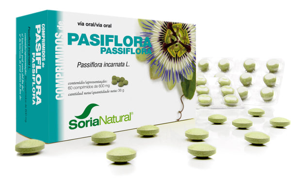 Soria Pasiflora 600 Mg 60 Comp - SORIA