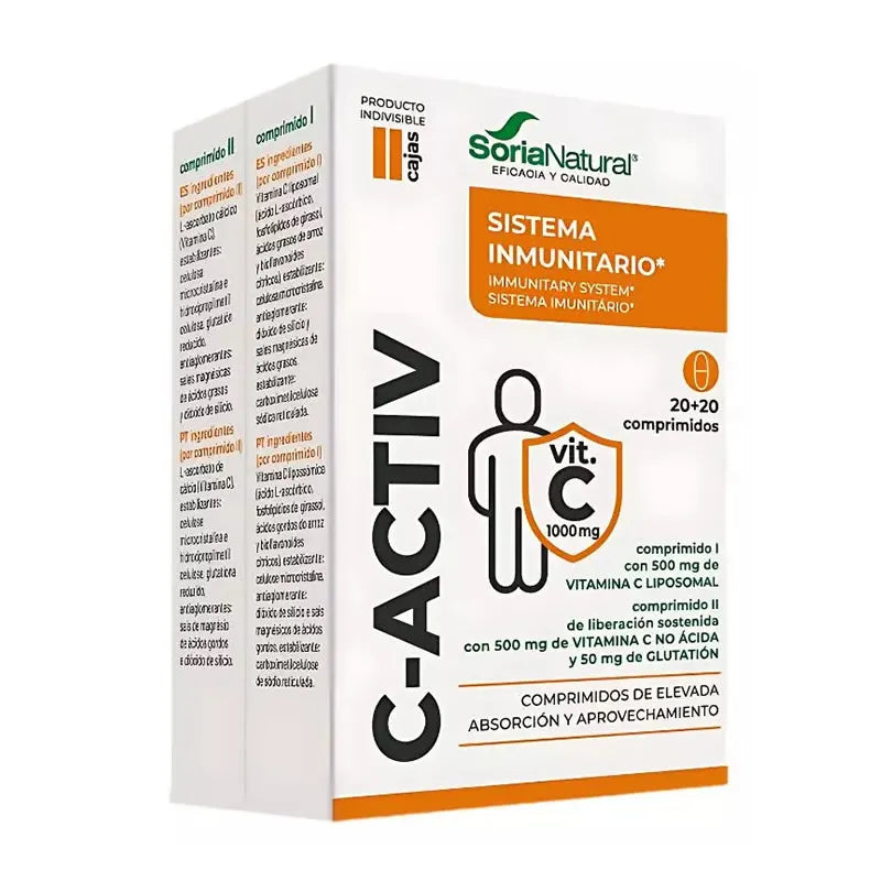 Cicactiv C-Activ 40 Comprimés Soria Natural