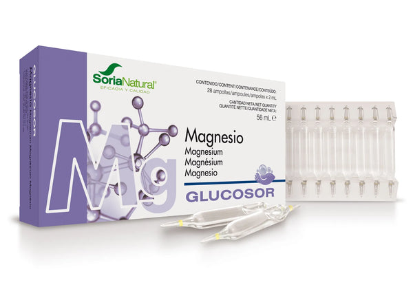 Soria Glucosor Magnesio 28 Viales X 2ml - Batty Beauty