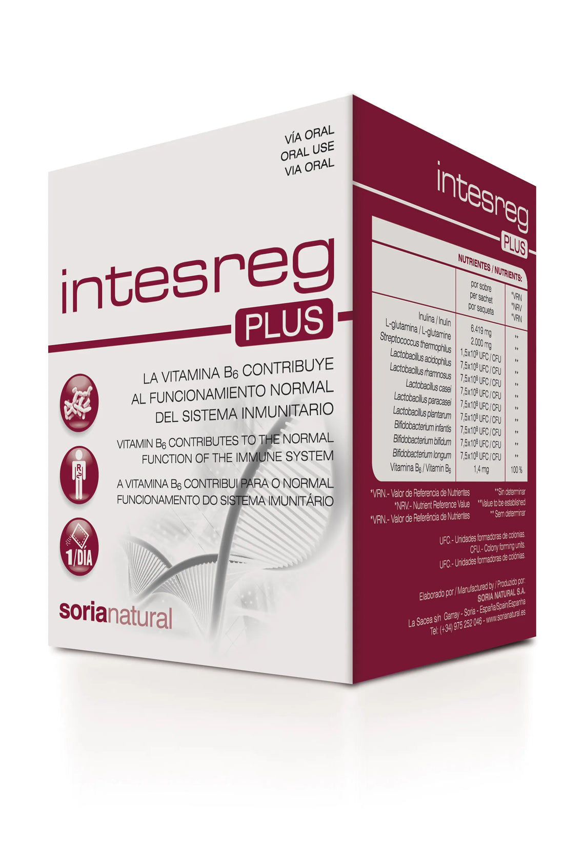 Soria Intesreg Plus 14 Sobres X