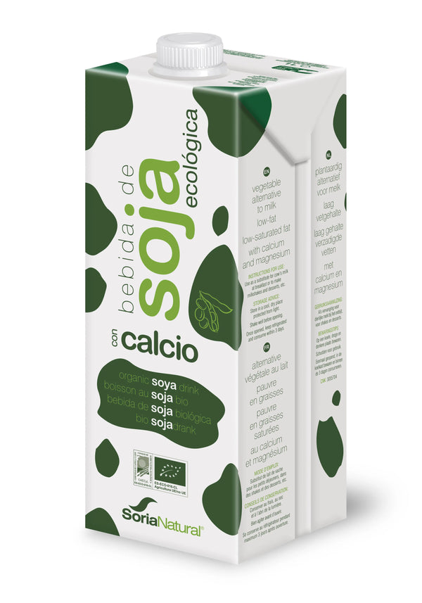 Alecosor Pack Leche Soja Biologica Con Calcio 6 X 1 Litro - Batty Beauty