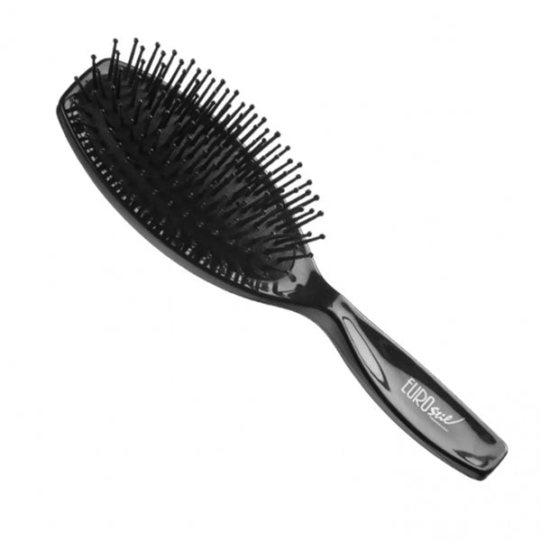 Eurostil Pua Plastico Cepillo Fuelle Negro Negro 1un - Batty Beauty