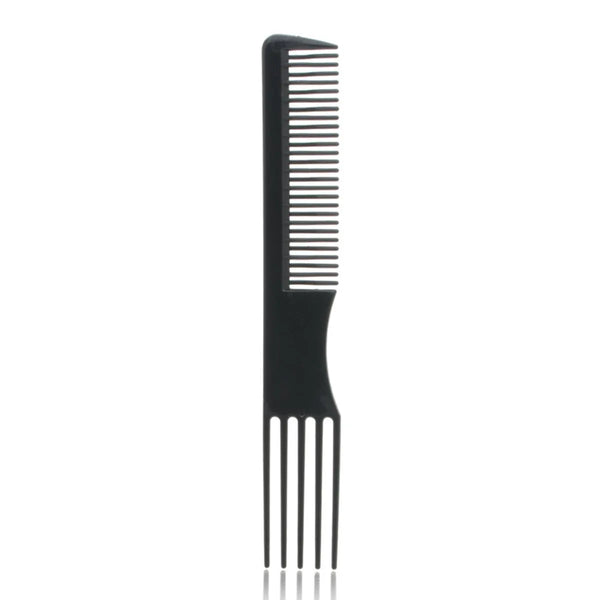 Eurostil Curvado Peine Negro Negro 19cm 1un - Batty Beauty