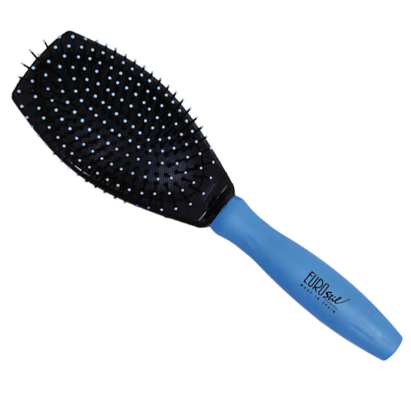 Eurostil Pneumatic Small Bi-Material Brush with Plastic Bridge - Batty Beauty