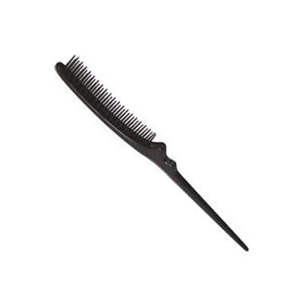 Eurostil Crepar Curvo Cepillo Pua Plastico Negro Negro 1un - Batty Beauty