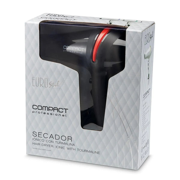 Eurostil Compact Profesional Secador Con Turmalina 2000w 1un - Batty Beauty