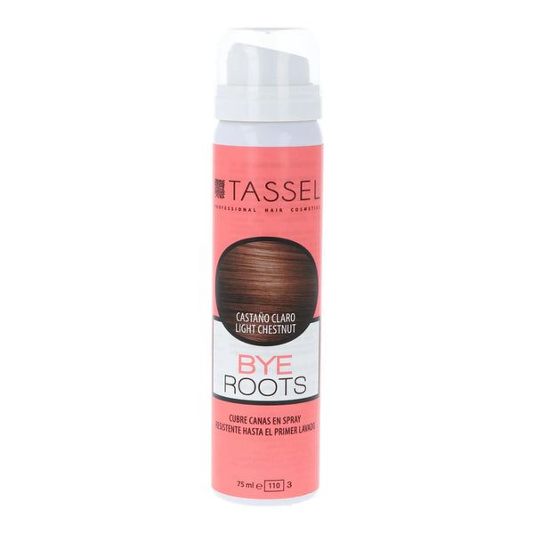Eurostil Tassel Bye Roots Cubre Canas En Castaño Claro 75ml - Batty Beauty