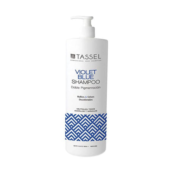 Eurostil Tassel Champu Violet Blue 1000ml - Batty Beauty