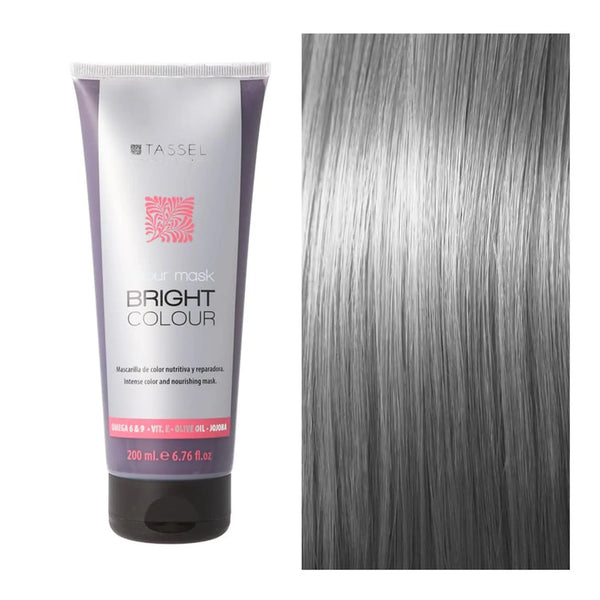Eurostil Bright Colour Mascarilla Capilar Color Gris 1un - Batty Beauty