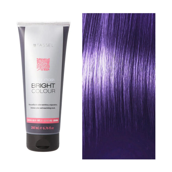 Eurostil Bright Colour Mascarilla Capilar Color Violeta 1un - Batty Beauty