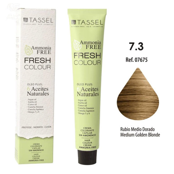Eurostil Fresh Colour Crema Colorante Sin Amoniaco Rubio Medio 1un - Batty Beauty