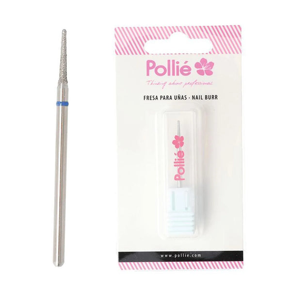 Eurostil Stainless Steel Long Tapered Drill Bit Nail Burr - Batty Beauty